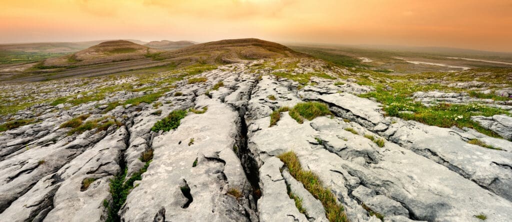 - - Spectacular,Landscape,Of,The,Burren,Region,Of,County,Clare,,Ireland. - 1