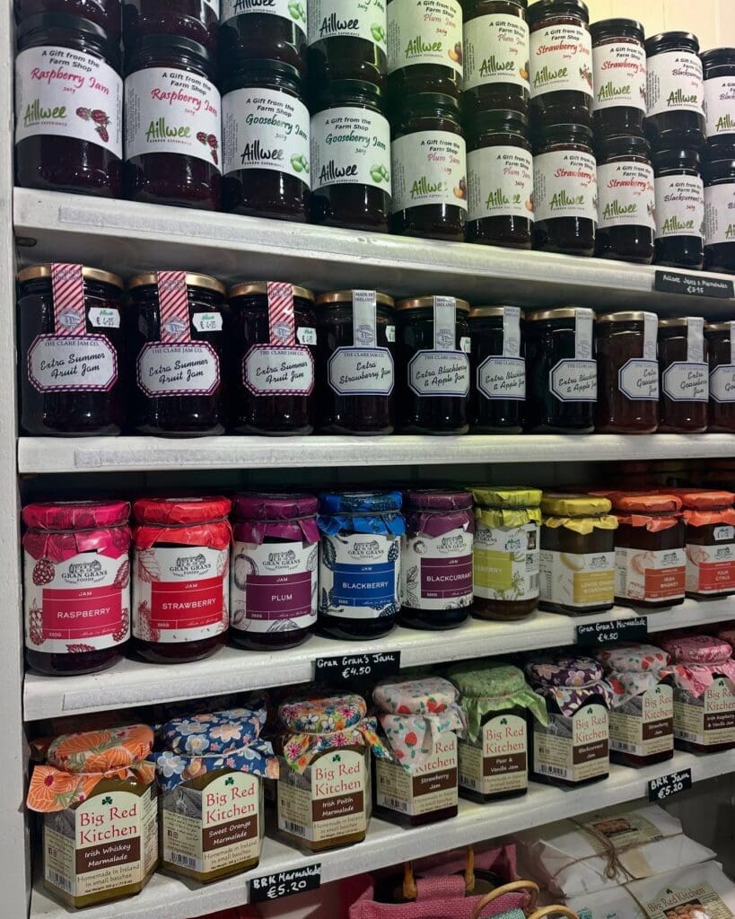 - Aillwee Farm Shop Preserves